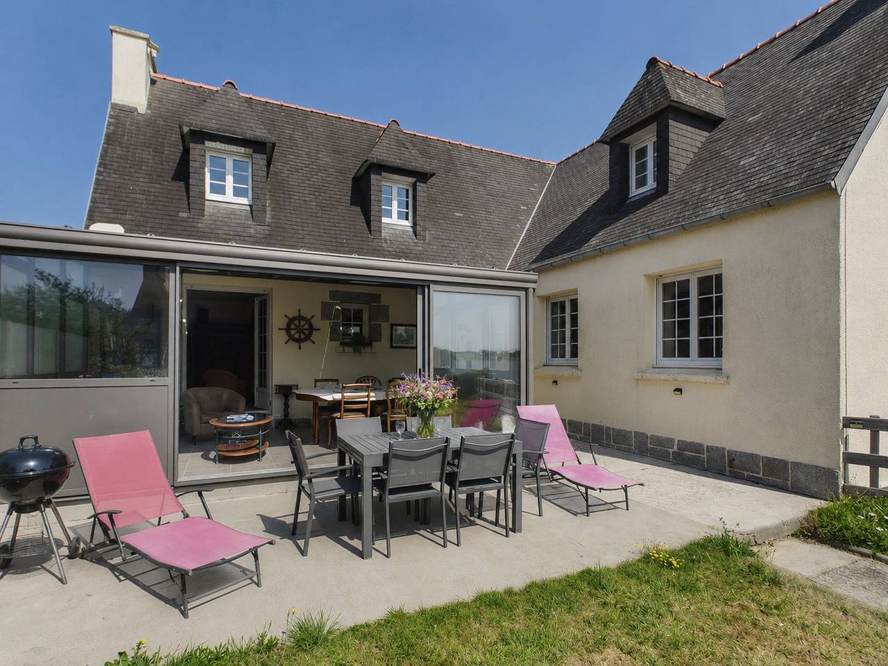 Maison 8 pers à 400 m de la plage, Kerlouan in Kerlouan, Región de Brest
