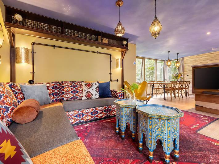 Ferienhaus für 6 Personen, mit Garten und Kinderpool sowie Terrasse, mit Haustier