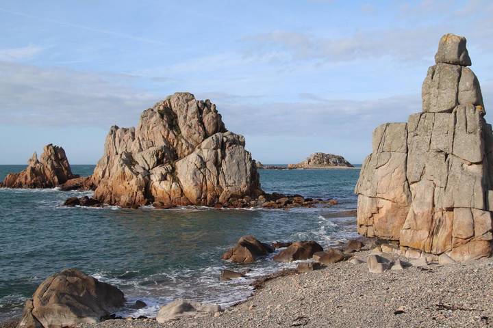 Location de vacances pour 4 personnes, avec jardin et vue, animaux acceptés dans Plage de Trestel - 3