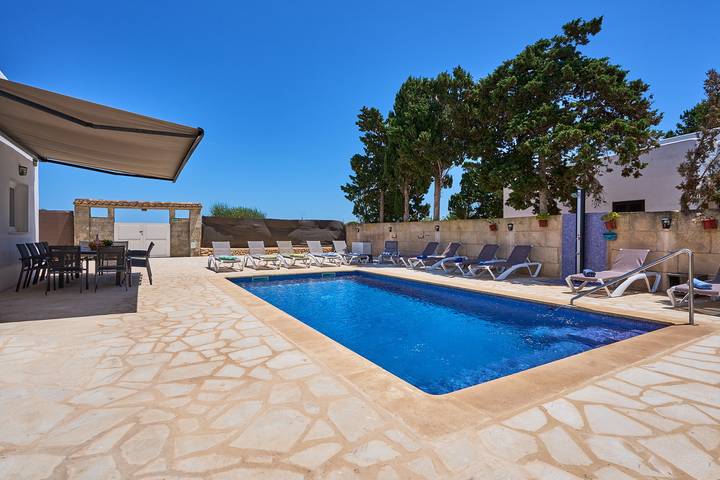 Finca für 12 Personen, mit Pool und Terrasse in Portopetro - 3