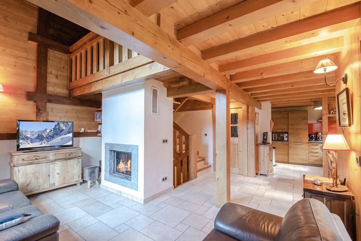 Chalet für 7 Personen, mit Terrasse und Garten, mit Haustier