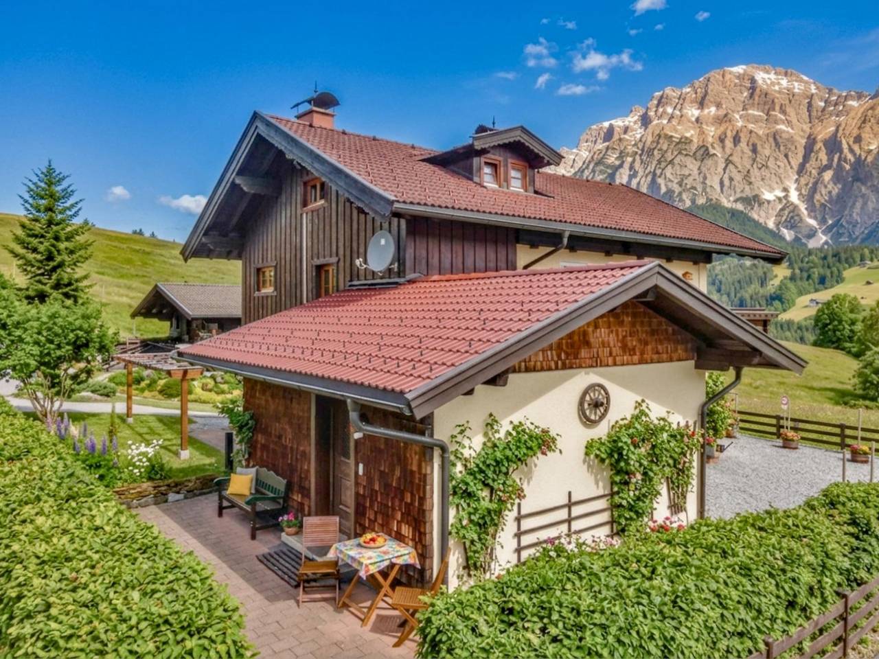 Kleines Haus im Salzburger Land mit Bergblick in Leogang, Pinzgau