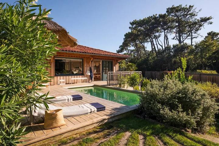 Villa pour 10 personnes, avec jardin au Cap Ferret