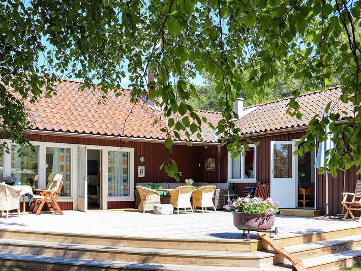 Hus för 11 Personer, med Terass och Trädgård i Haverdal