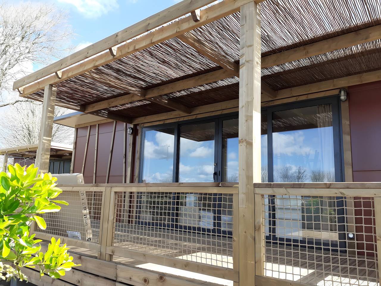 Chalet "35 m² - Armen" with Private Terrace in Plouhinec (Finistère), Côte de Cornouaille