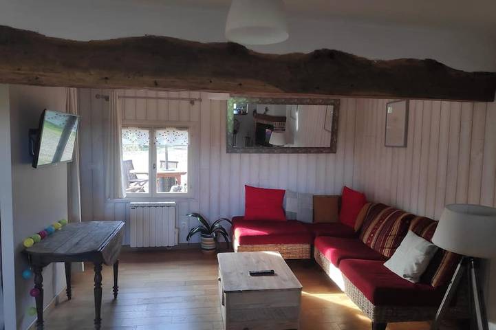 Maison de vacances pour 4 personnes, avec Terrasse et Jardin