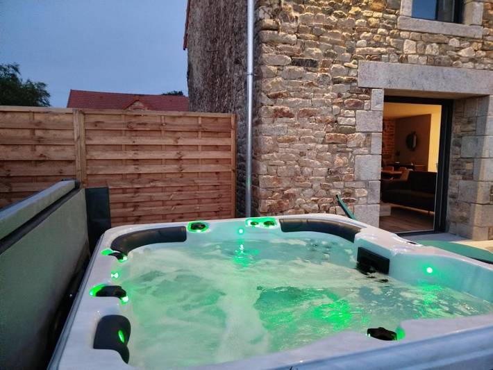 Maison de vacances pour 6 personnes, avec jacuzzi ainsi que jardin et sauna