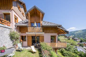 Chalet pour 5 personnes, avec balcon, animaux acceptés dans Auvergne-Rhône-Alpes