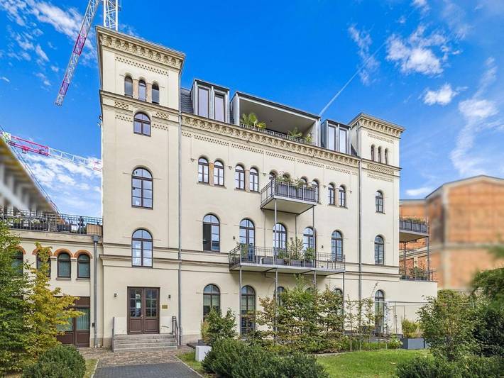 Ferienwohnung für 4 Personen, mit Garten in Leipzig