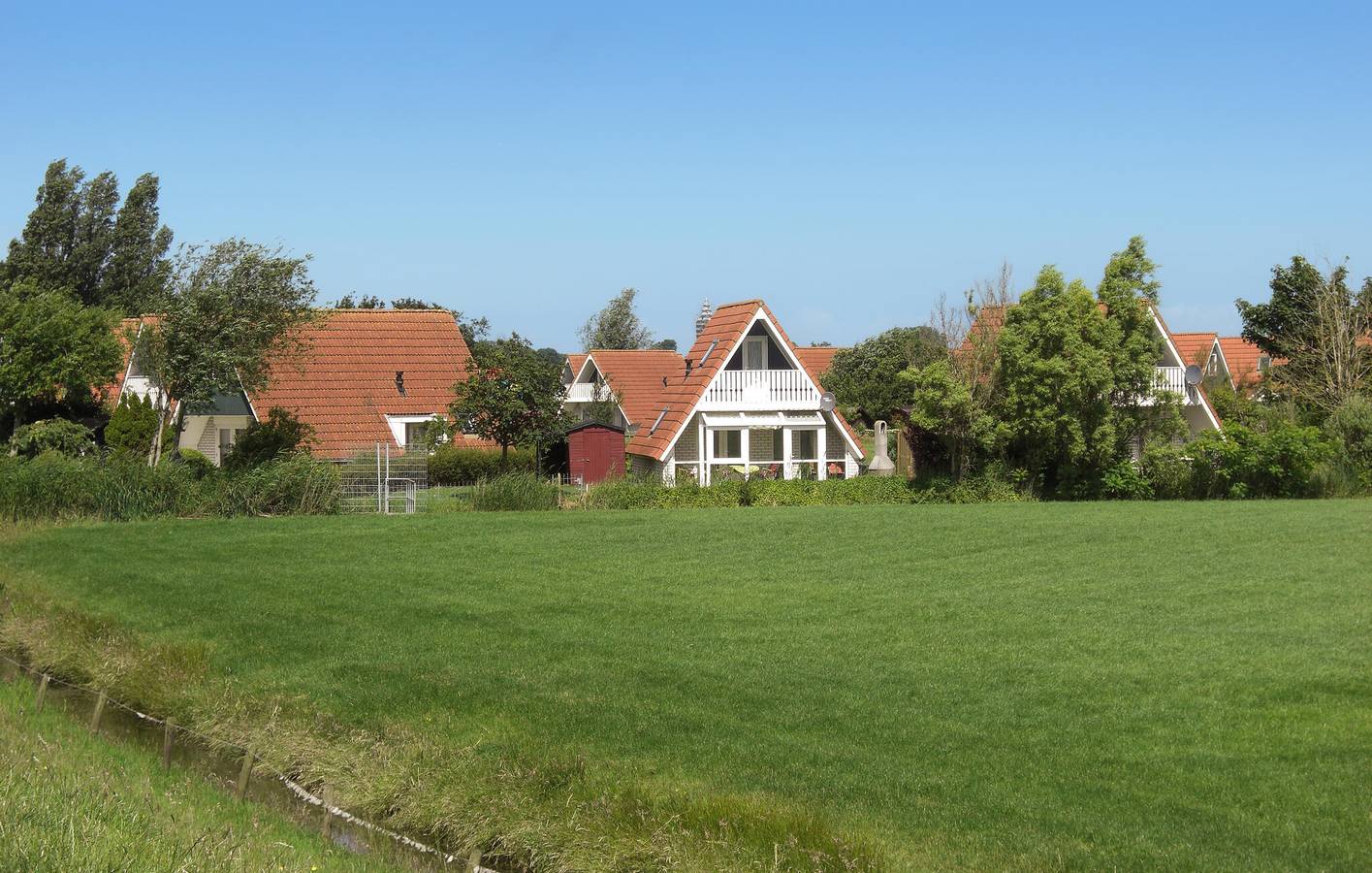 Ferienhaus für 6 Personen mit Ausblick in Wieringen, Ijsselmeer