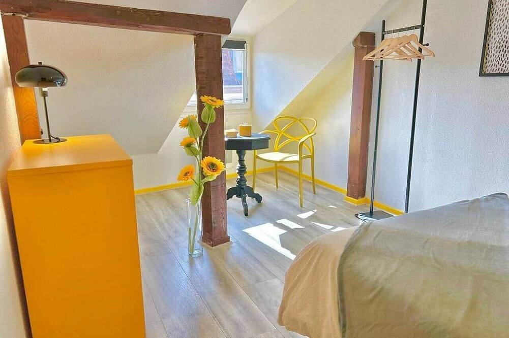 Apartamento entero, Yellow Suite - Séjour Design à 3 - Alsace / Vosges in Masevaux, Parque natural regional de los Ballons des Vosges