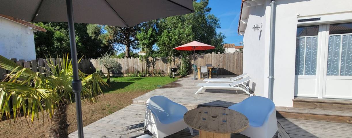 Gîte pour 6 personnes, avec jardin