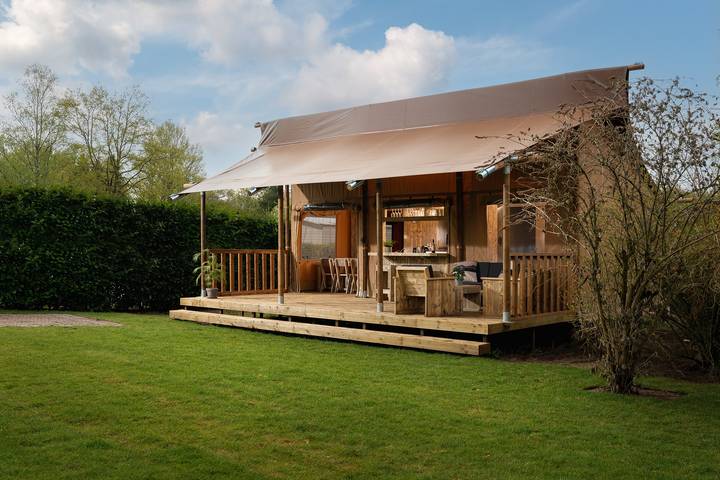 Ferienhaus für 5 Personen, mit Balkon/Terrasse und Terrasse in Overijssel