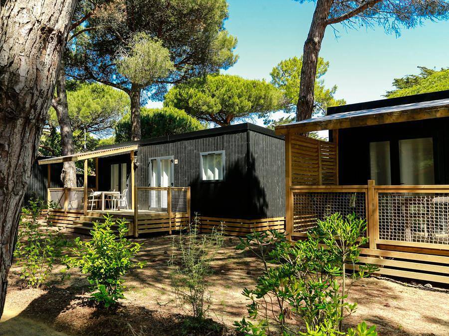 Flower Camping Tamarins Plage - Mobilhome 4 personnes - Mobil-Home Premium 30m² (2 chambres - 4 pers.) + terrasse + Tv + draps et serviettes - 7 nuits in Le Bois-Plage-en-Ré, Île de Ré