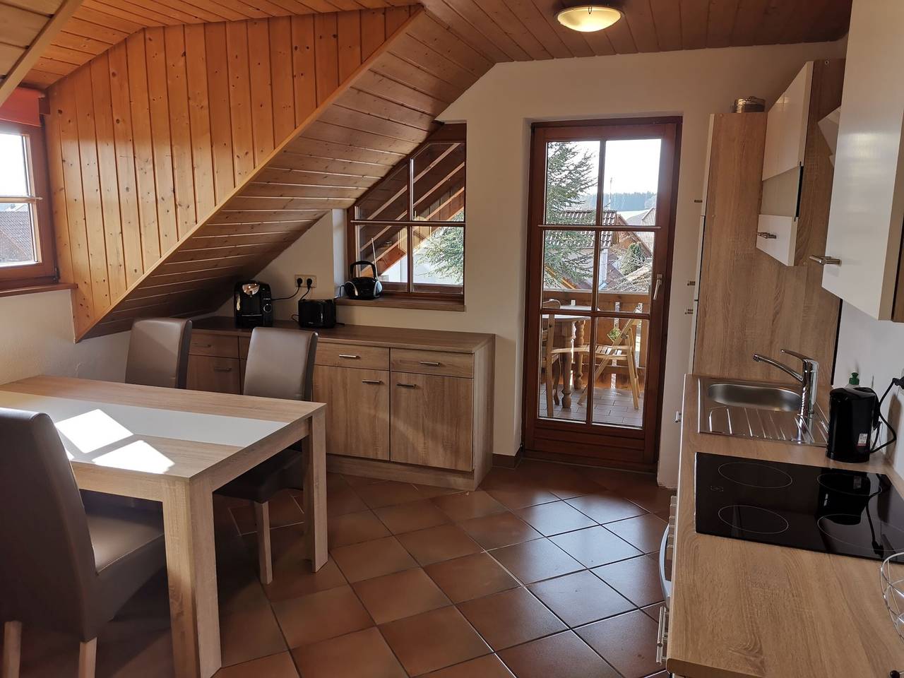 Ganze Wohnung, Ferienwohnung 'Leiteritz' mit Balkon und Wi-Fi in Königsfeld im Schwarzwald, Mittlerer Schwarzwald