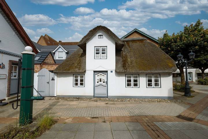 Ferienhaus für 4 Personen, mit Terrasse und Garten sowie Sauna auf Föhr