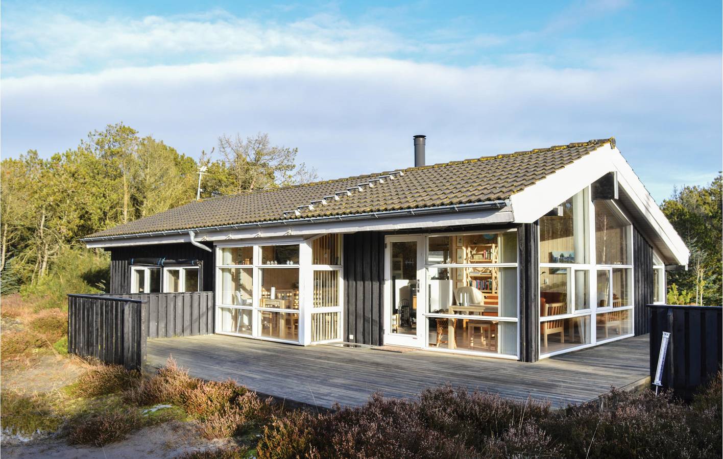 Ferienhaus für 6 Personen mit Terrasse in Lodskovvad, Ålbæk