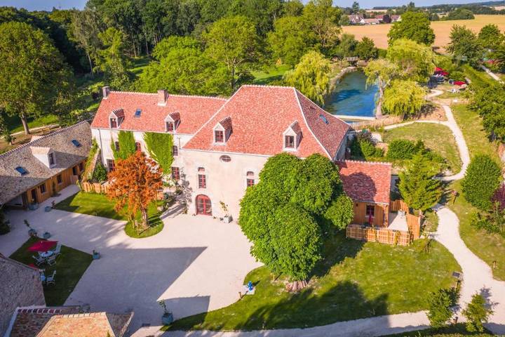 Maison de vacances pour 4 personnes, avec Terrasse et Jardin ainsi que Piscine et Vue