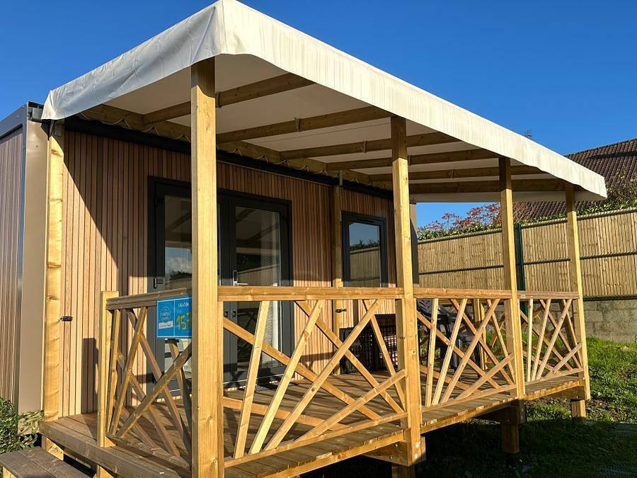 Camping Paradis - La Croix L'abbé - Mobilhome 2 personnes - Mobil-home Confort 1 ch 2 pers in Saint-Valery-sur-Somme, Région d'Abbeville