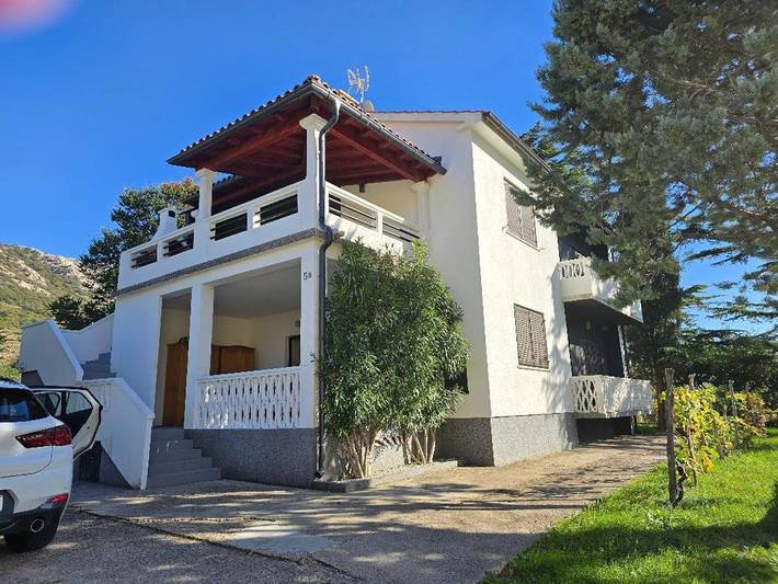 Ferienwohnung für 7 Personen, mit Ausblick und Garten, mit Haustier