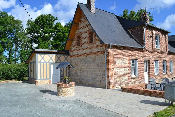 Gîte pour 14 personnes, avec terrasse et jardin, animaux acceptés à Doudeville - 4