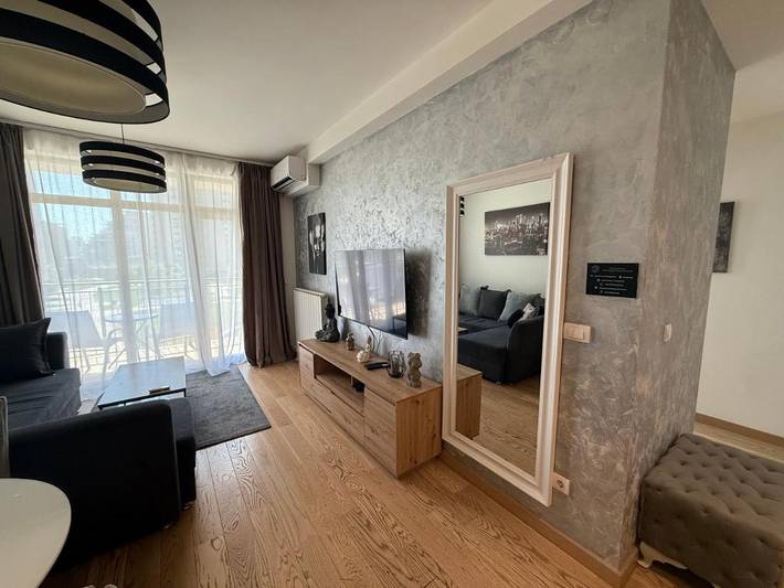 Ferienwohnung für 4 Personen, mit Garten und Ausblick, kinderfreundlich in Belgrad