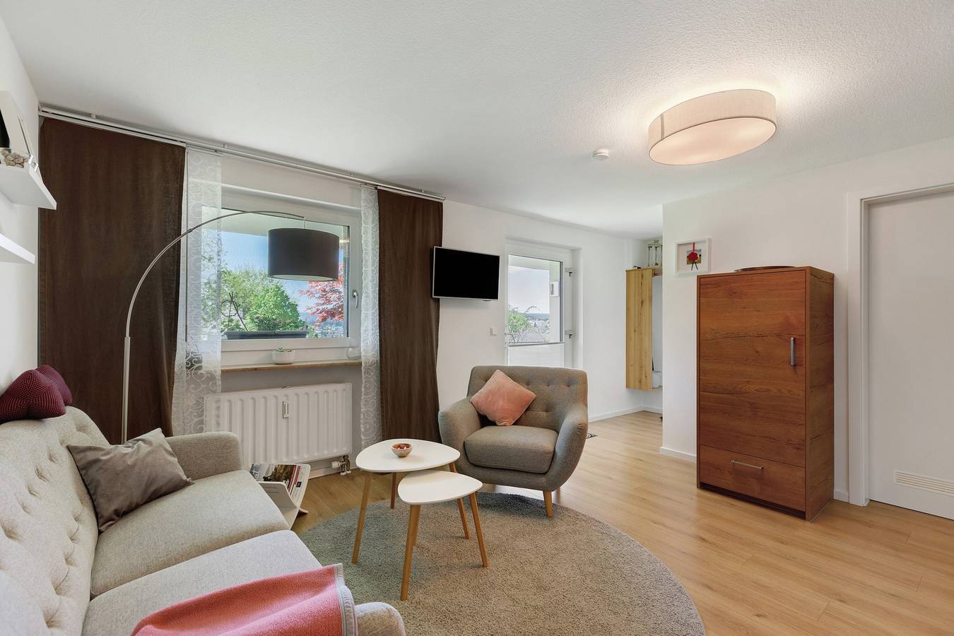 Ganze Wohnung, Ferienwohnung 'Staffe' mit Bergblick, privater Terrasse und Wi-Fi in Bonndorf im Schwarzwald, Südschwarzwald