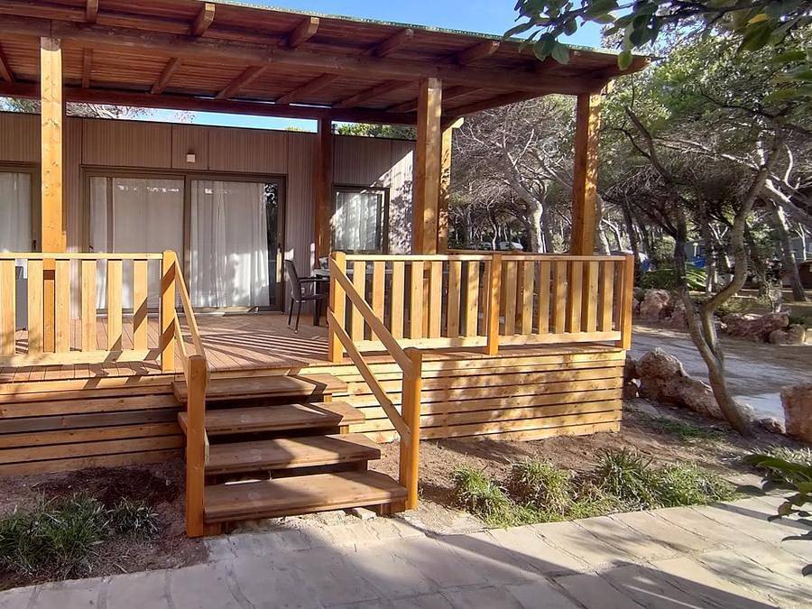Camping Torre del Porticciolo - Mobilheim 4 personen - Riviera Junior Suite in Sassari Provinz