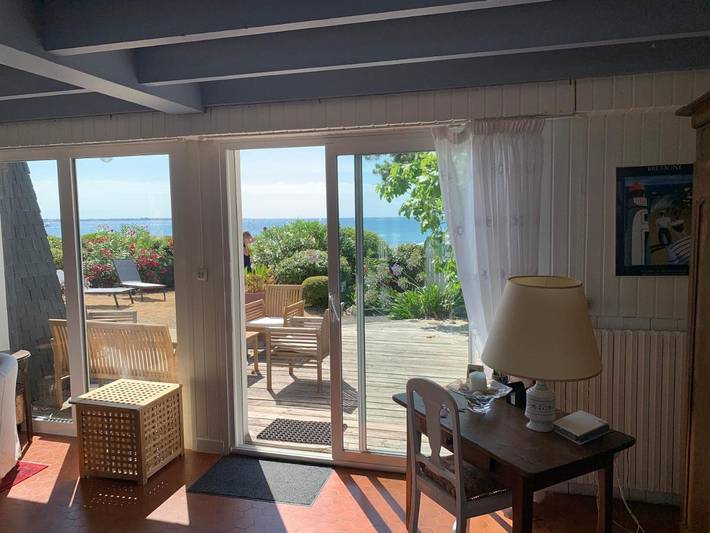 Location de vacances pour 8 personnes, avec vue et jardin dans Cap Coz - 2