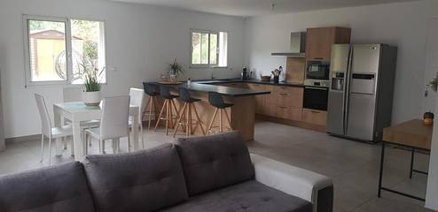 Gîte pour 8 personnes, avec terrasse et vue à Valle-di-Mezzana