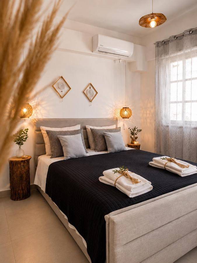 Location de vacances pour 5 personnes, avec Terrasse et Jardin dans Milatos Beach