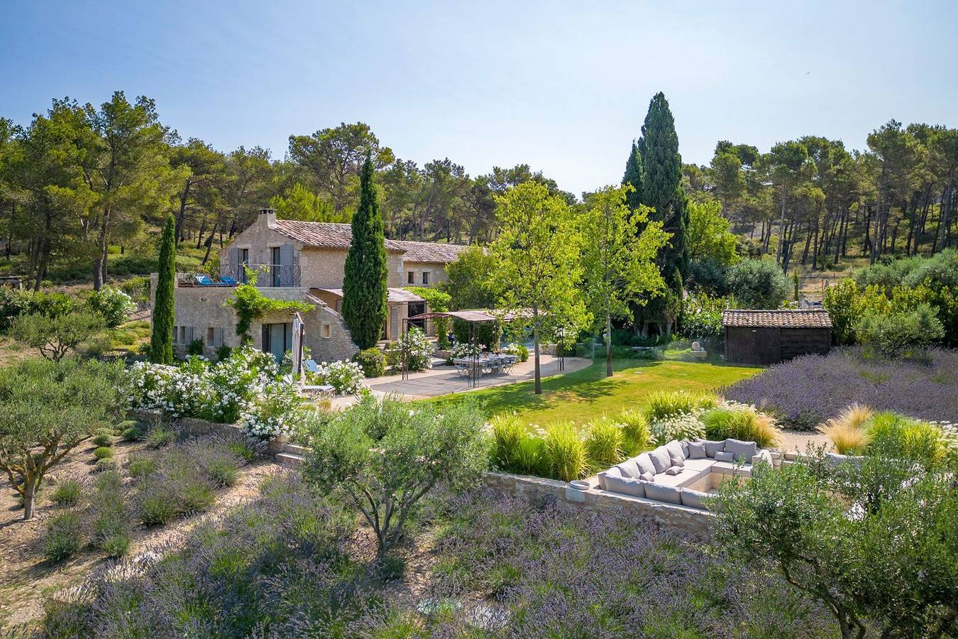 Les Roches Blanches in Saint-Rémy-de-Provence, Arles region