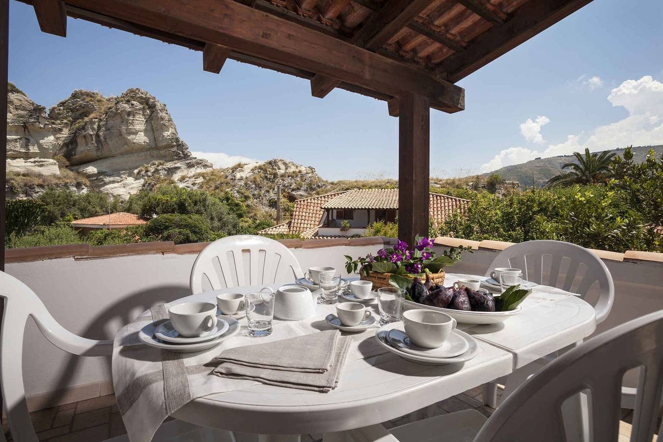 Hel semesterlägenhet, Holiday apartment mit Balkon  in Tropea, Vibo Valentia provins