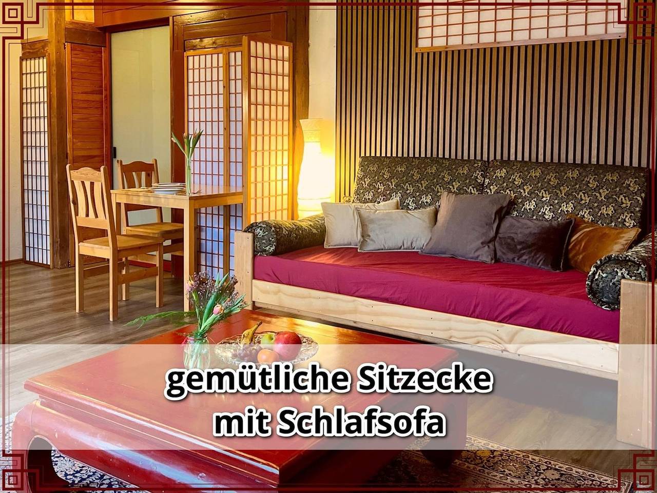 Ganze Ferienwohnung, Fewo Smallsaigon - Appartement/Fewo, Dusche, Wc, 1 Schlafraum in Leiningen, Hunsrück