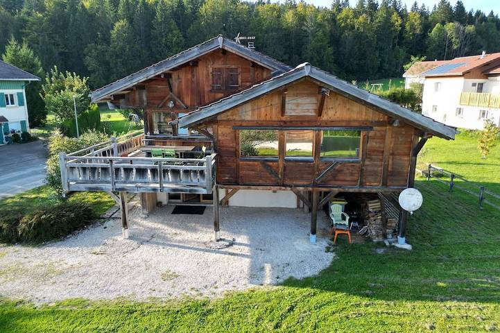 Chalet pour 8 personnes, avec Balcon et Jardin