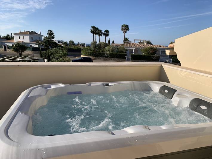 Gîte für 6 Personen, mit Pool und Meerblick sowie Garten und Terrasse in Ferragudo - 4