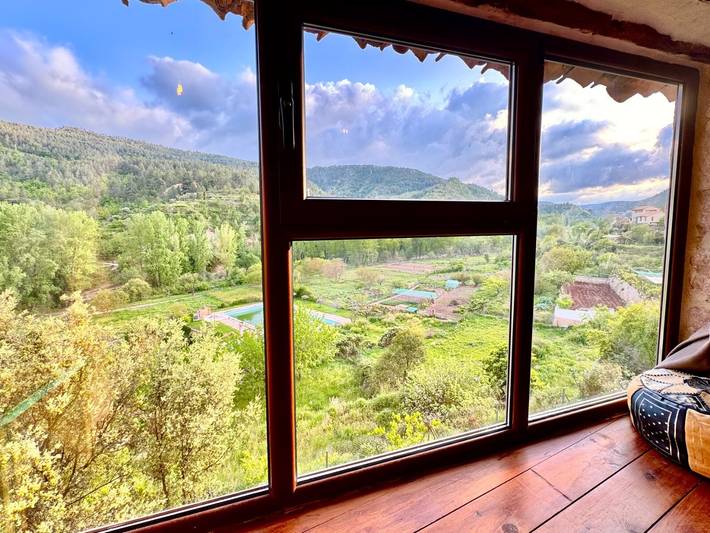 Hel lejlighed, Apartment 'Druida' with Mountain View and Air Conditioning in Olba, Teruel Området