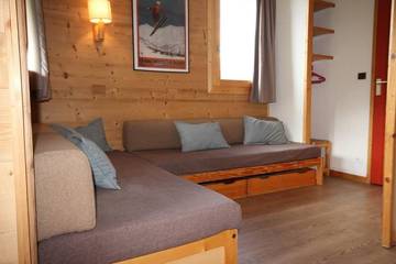 Gîte pour 6 personnes, avec balcon dans Station De Montalbert