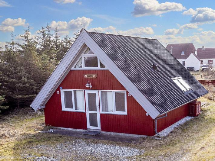 Ferienhaus für 6 Personen, mit Terrasse, mit Haustier in Vorupør