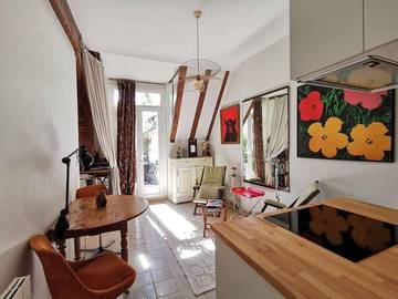 Gîte pour 2 personnes, avec terrasse dans Le Hangar