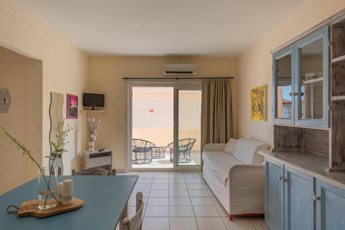 Ganze Wohnung, Fantastische Baia de Bahas Residence ein Schlafzimmer vier Schlafplätze und Kind in Villaggio Marineledda, Costa Smeralda