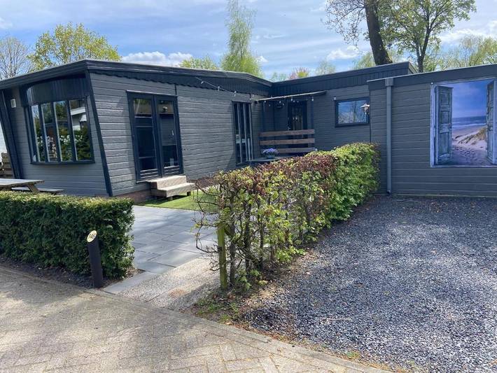 Chalet voor 4 personen, met tuin en terras in Putten