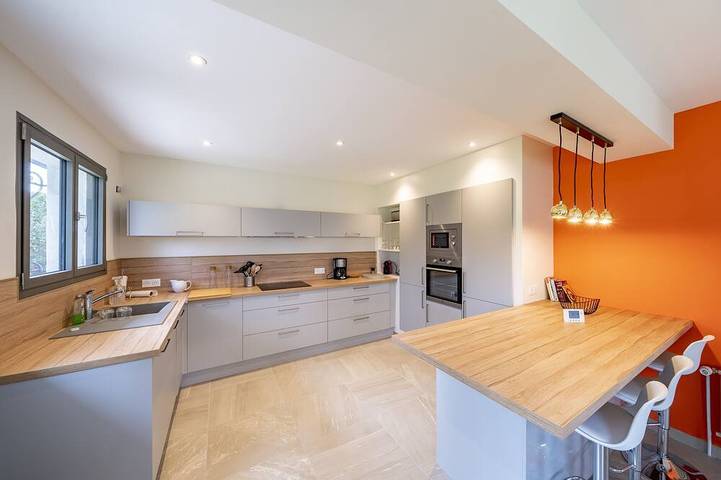 Maison de vacances pour 16 personnes, avec terrasse et jardin