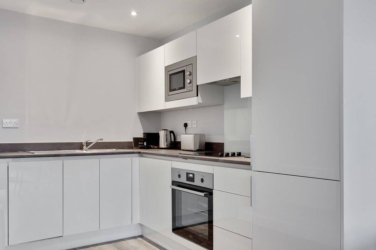 Entire apartment, Spacious & Bright 1 Bed Flat in Central Birmingham in Birmingham, Birmingham Area