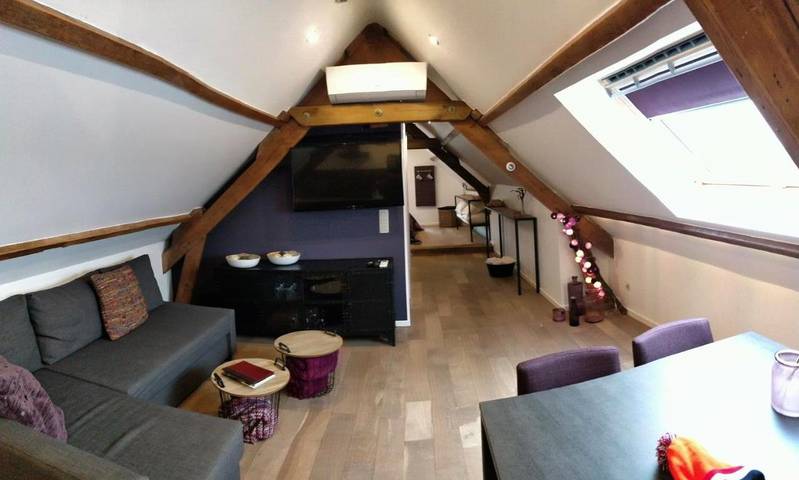 Location de vacances pour 4 personnes, avec vue et terrasse à Maasmechelen