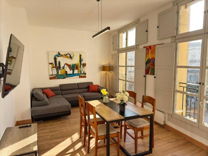 Appartement de vacances pour 4 personnes, avec vue et balcon