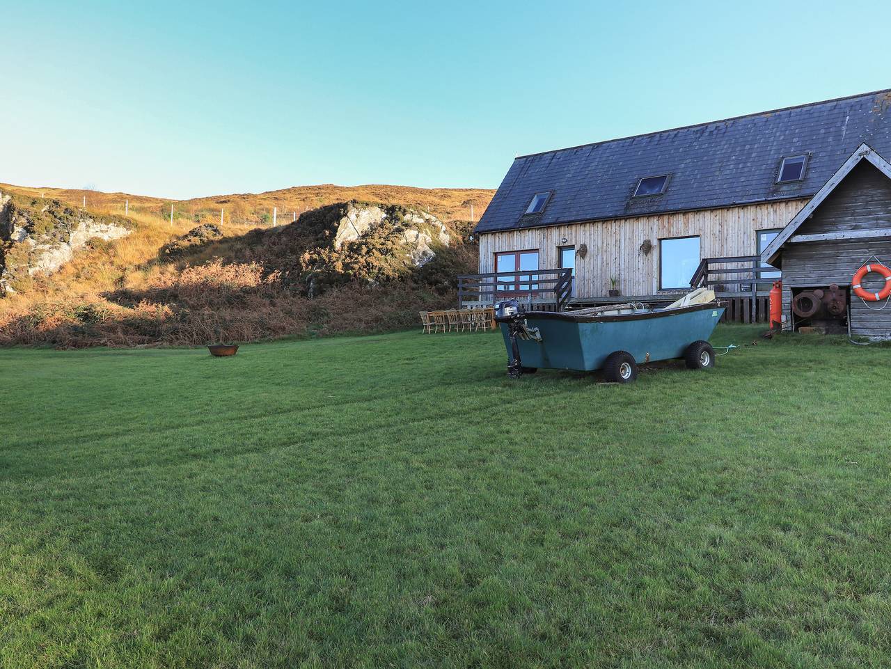 Doune Bay Lodge in Loch Hourn, Highlands