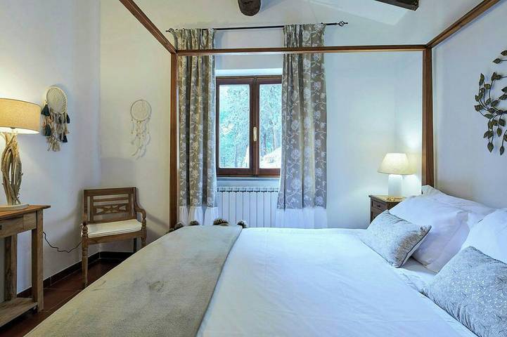 Ferienhaus mitten im Grünen mit Blick auf Gubbio in Gubbio, Umbrien