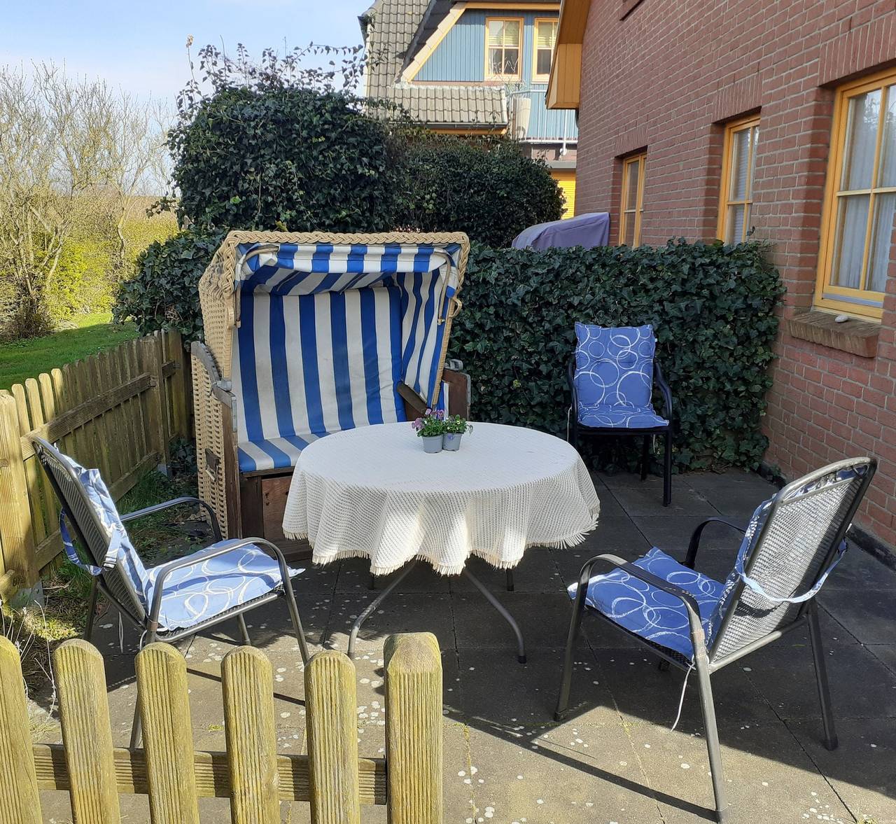 Ganze Ferienwohnung, Schröder-Mich und Mich, App."Glieks achtern Diek" (Nr. 8) in Schönberg, Südliche Ostseeküste
