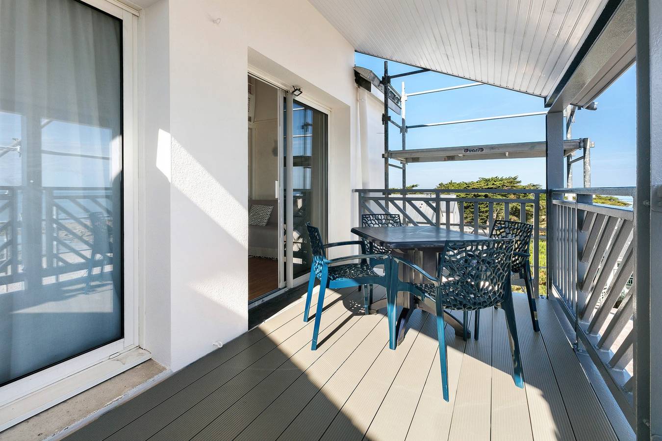 Appartement entier, Appartement belle vue sur mer, piscine partagée et balcon privé in Le Croisic, Côte d'Amour